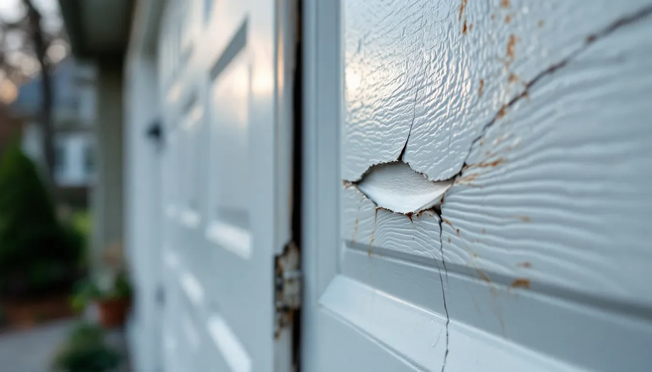 Garage Door Reinforcement Installation in Carrollton